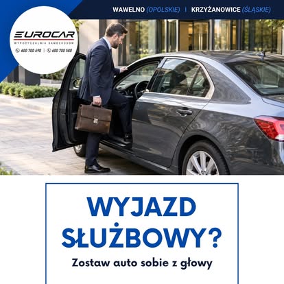 Wyjazd służbowy? Zostaw auto sobie z głowy